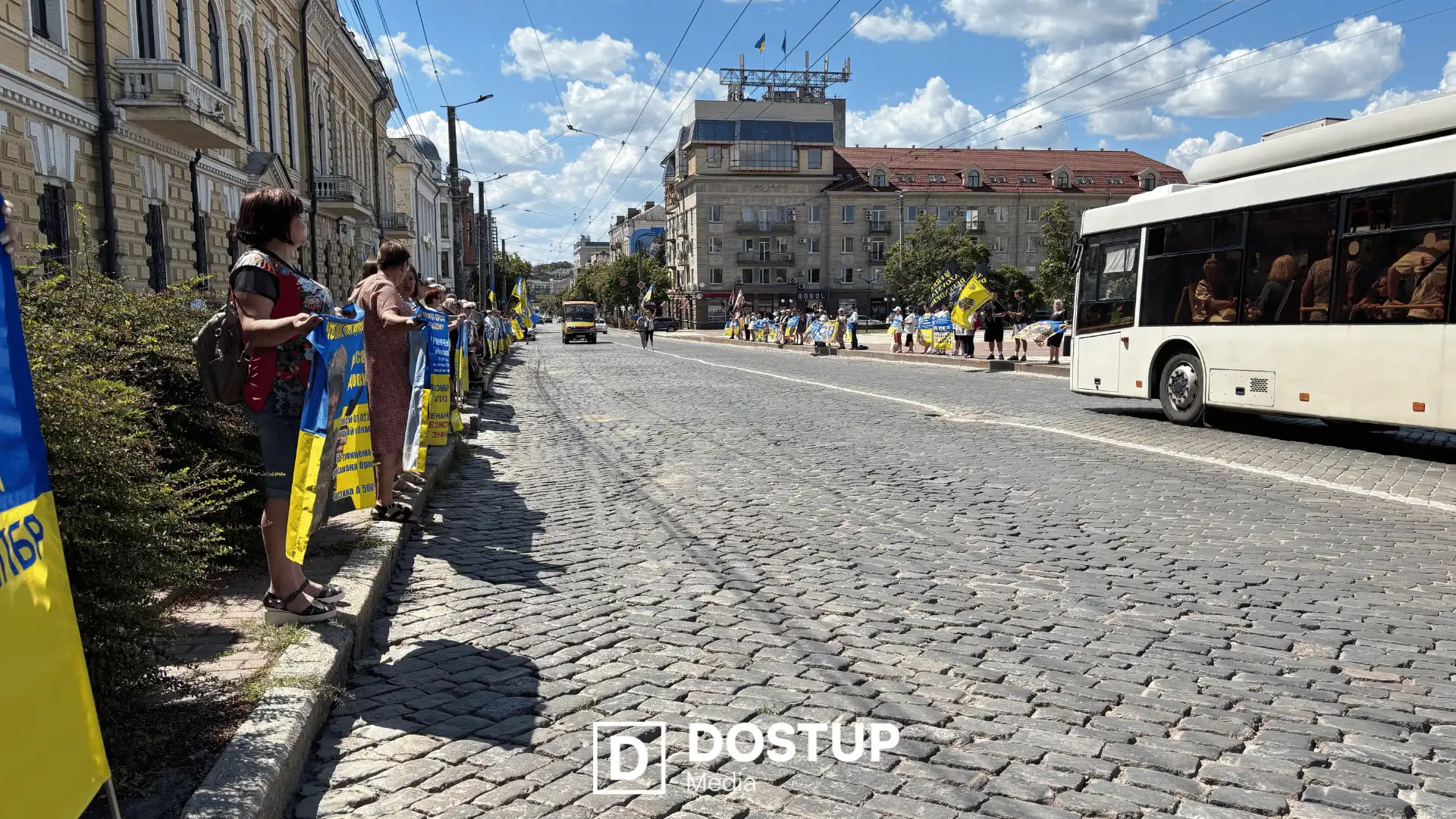 Акція "Не мовчи! Полон вбиває" відбулася у Кропивницькому