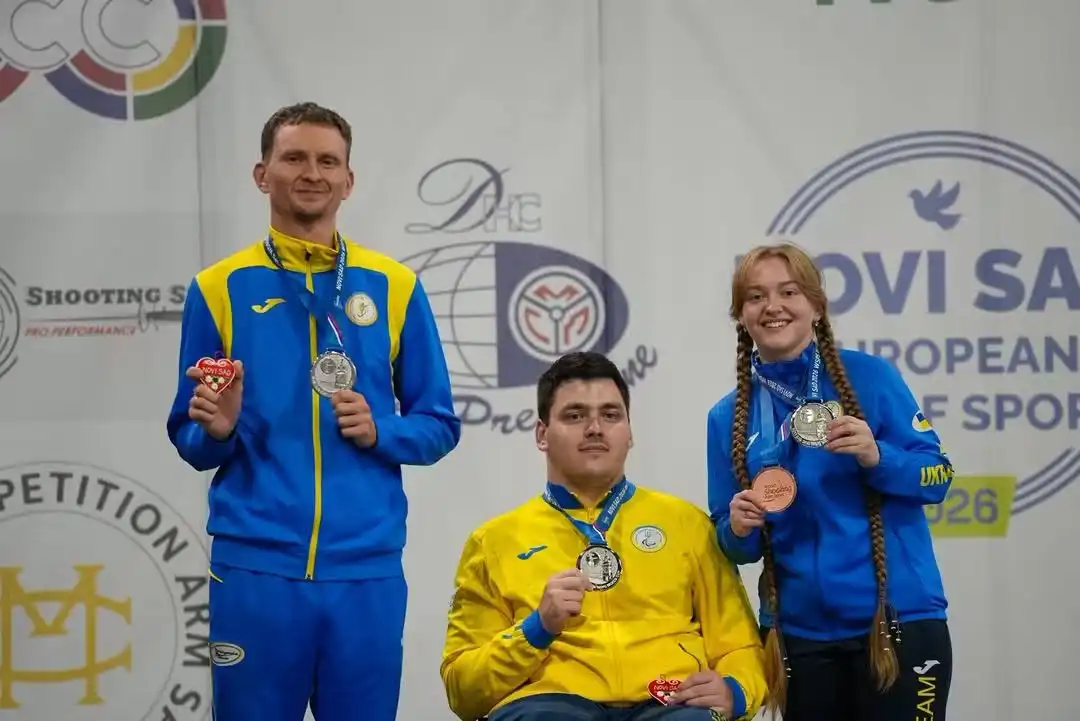 Спортсмен із Кропивницького виборов срібло та бронзу Кубка світу з парастрільби