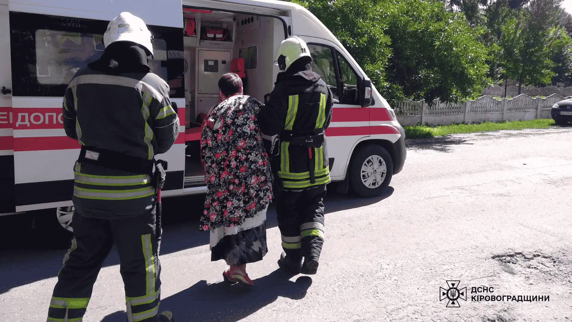 бійці ДСНС врятували жінку у Знам'янці