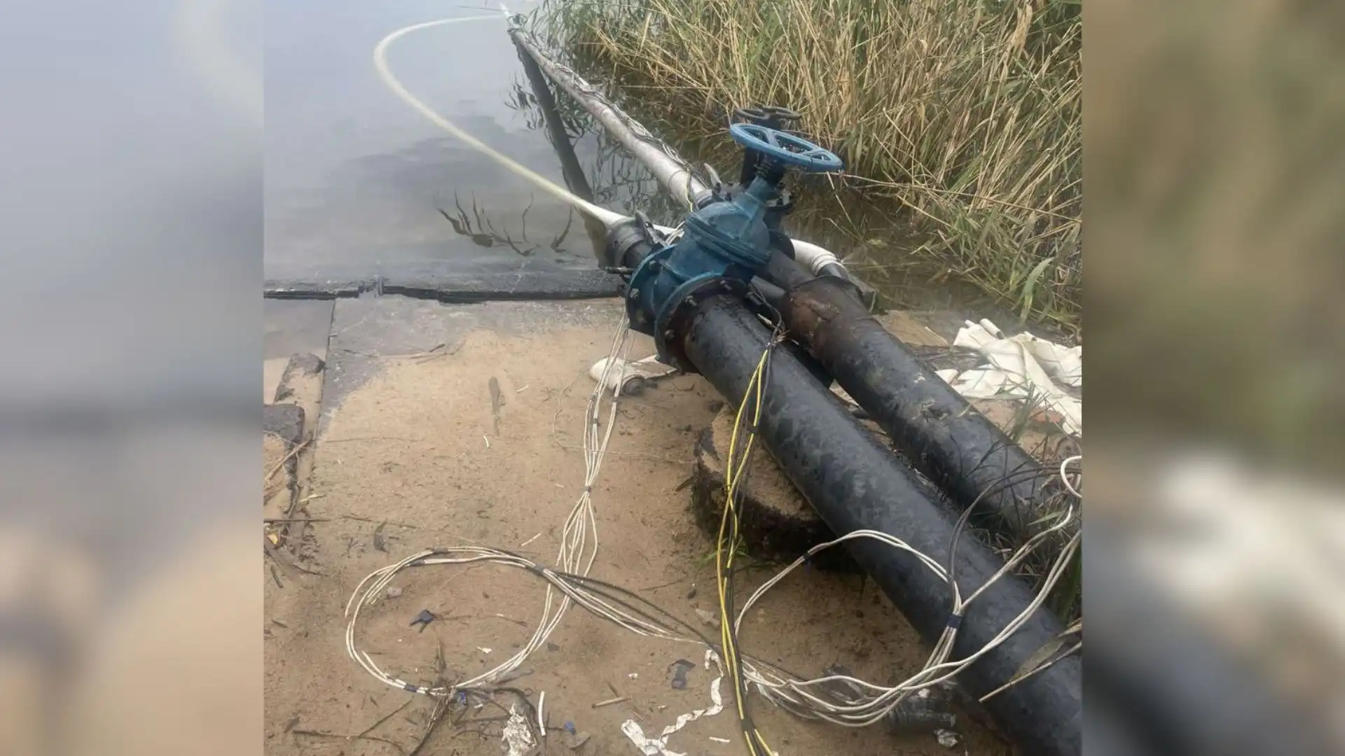 Кіровоградщина: на березі Південного Бугу знайшли незаконну насосну станцію та сліди забруднення