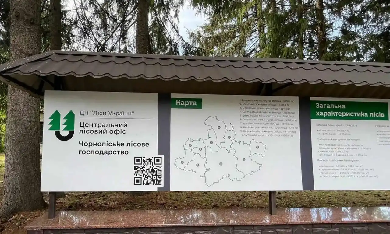 Чорноліське лісництво