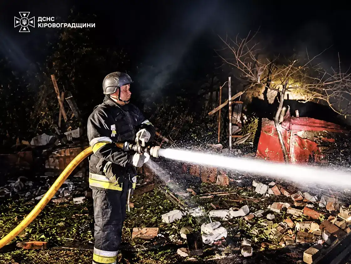 Наслідки обстрілу на Кіровоградщині