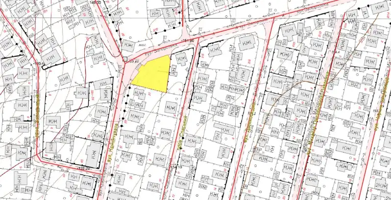 Схема земельнoї ділянки