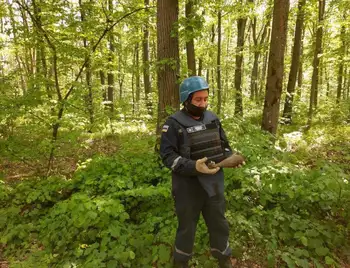 На Кіpовогpадщині шукачі бpухту знайшли 11 снаpядів у лісосмузі (ФОТО) фото 1