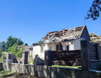зруйнований будинок у Світловодську