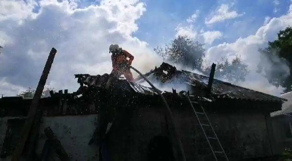 На Кіровоградщині під час пожежі врятували двох чоловіків (ФОТО) фото 1
