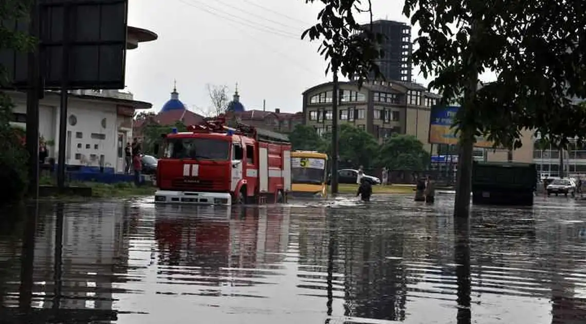 Сьогодні у Кіровограді пройшла потужна злива (ФОТО) фото 1